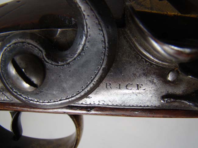 An historically important Brass barreled flintlock blunderbuss owned by Alexander Speirs of Elderslie, Scotland, circa 1755-1760. — image 8